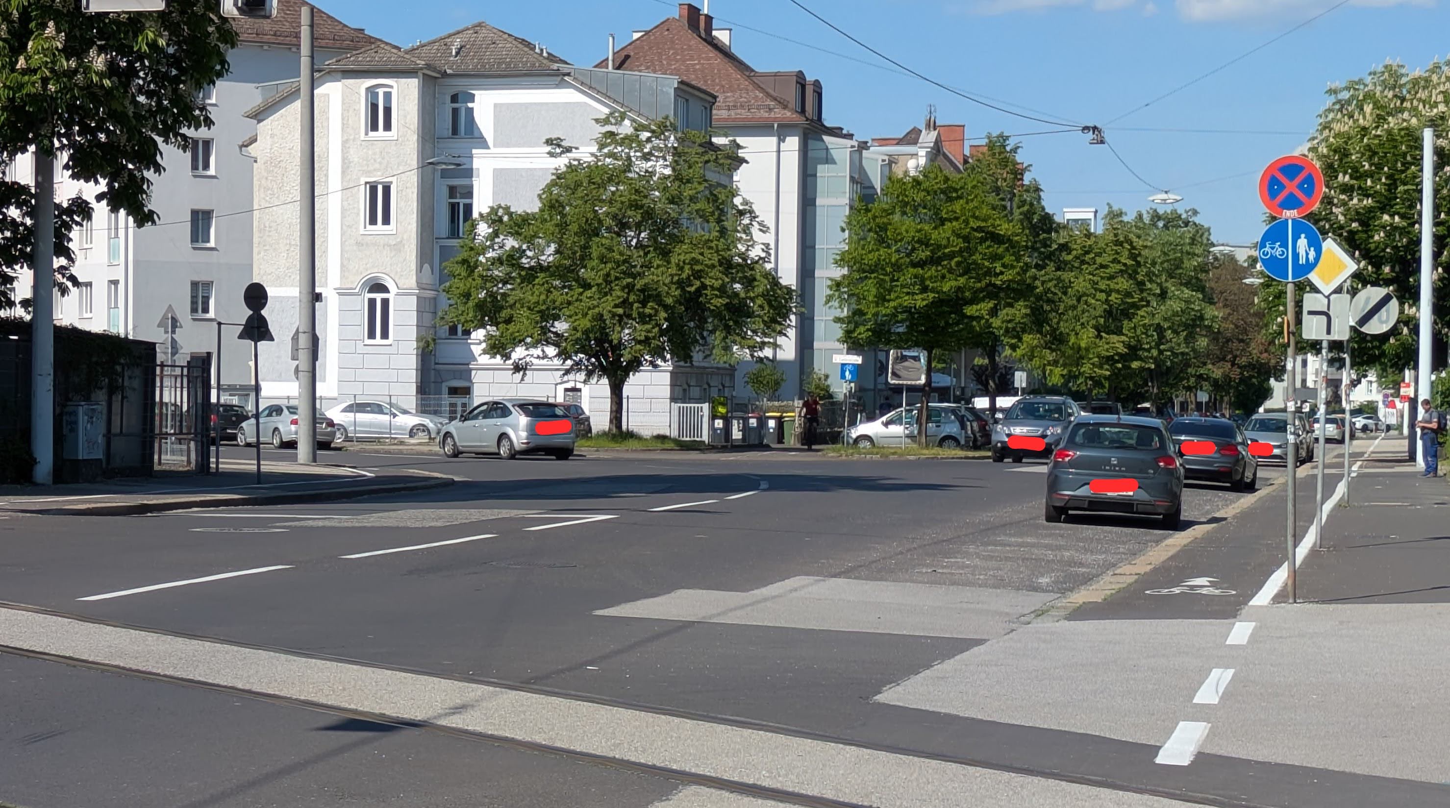Radweglücke Lastenstraße